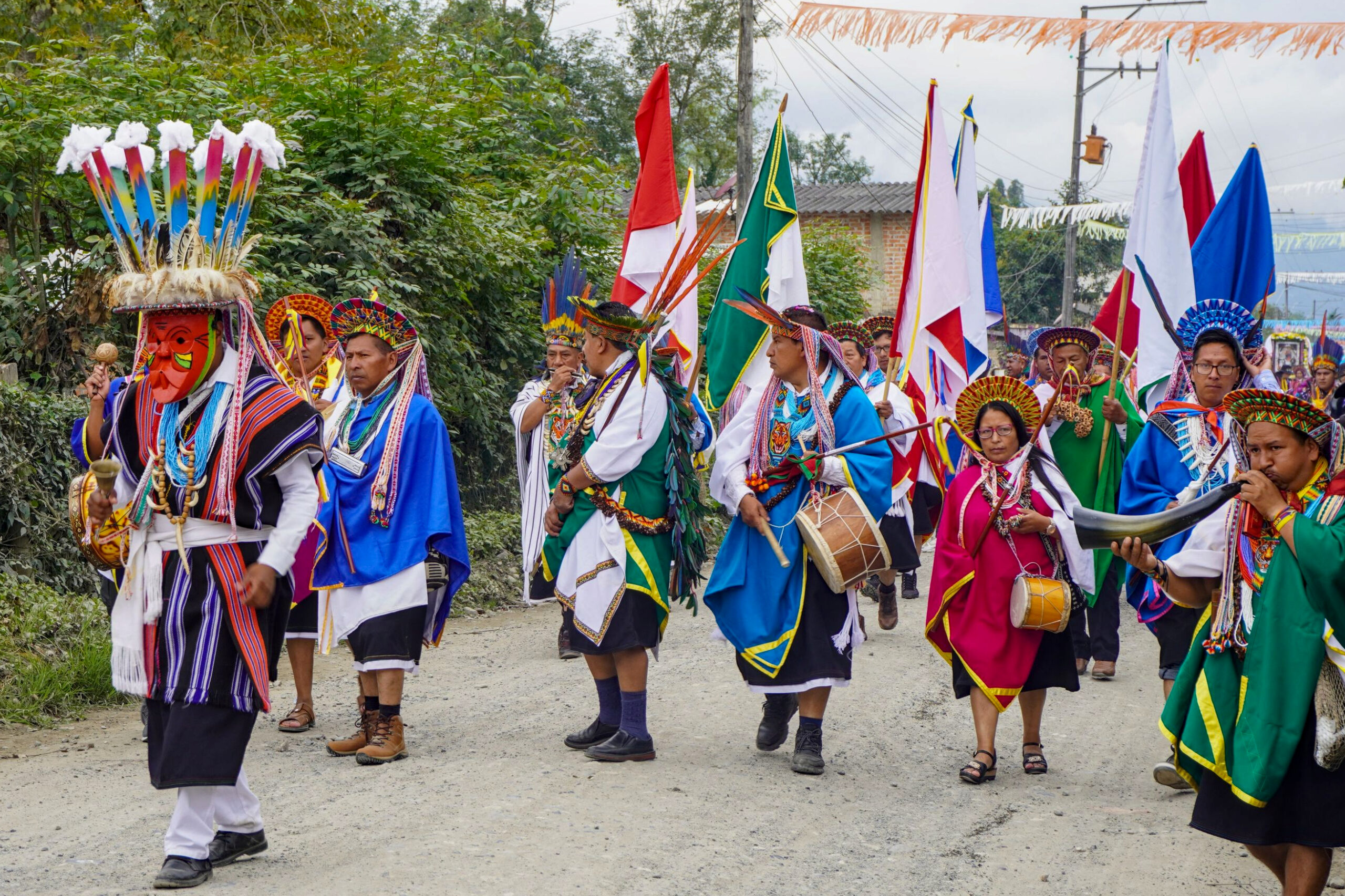 An indigenous festival in the Sibundoy valley.